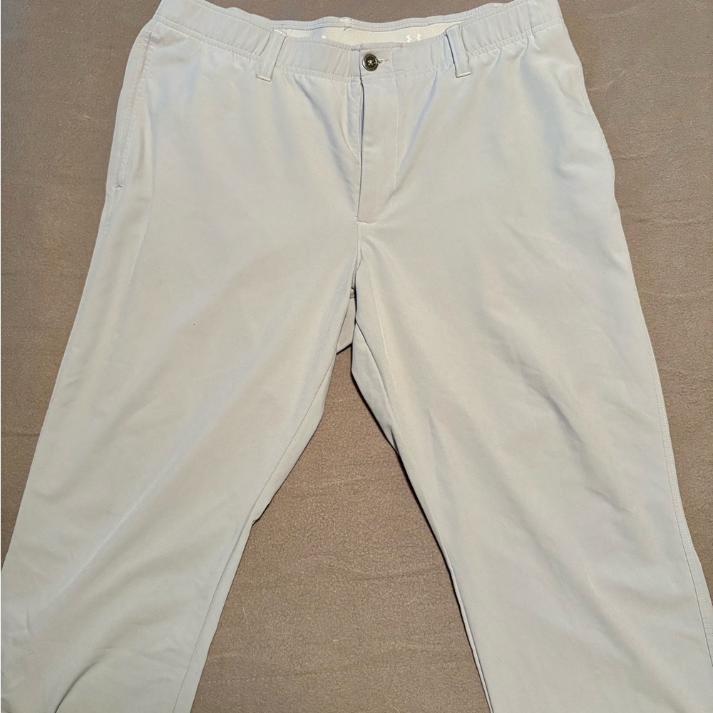 Under Armour Men's Light Gray Performance Golf Pants